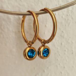 Iris Gold Earrings